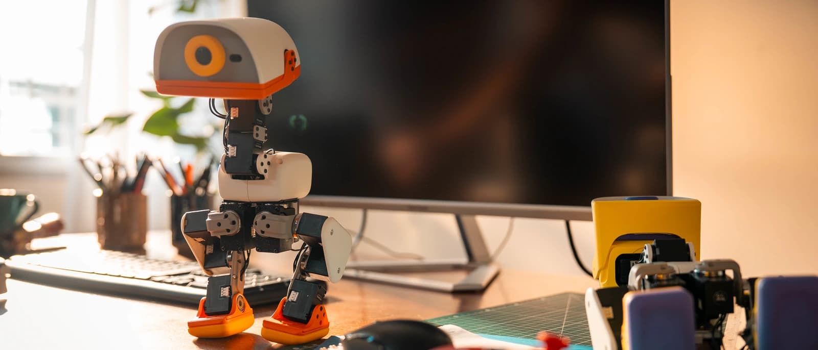 Microduck: The $399 Walking Robot Duck from Hugging Face and Pollen Robotics