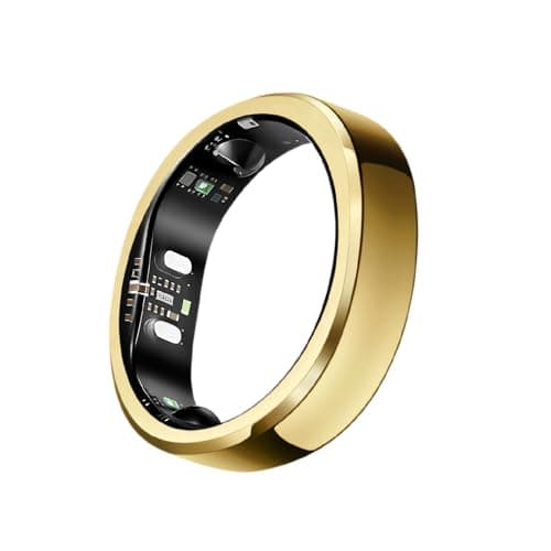 Royal Gold RingConn Gen 3 smart ring, size 8, the Amazon UK listing photo
