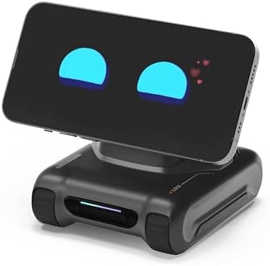 Tangible Future LOOI robot in Space Black