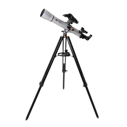 Celestron StarSense Explorer LT 70AZ app-enabled beginner telescope with smartphone dock