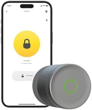 Yale Linus Smart Lock L2 Lite retrofit smart lock in silver