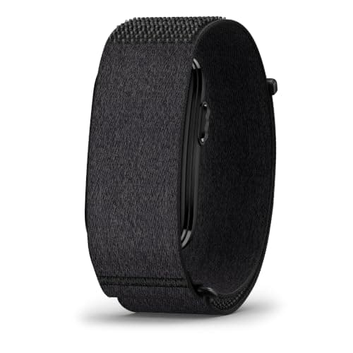 Black Garmin CIRQA screenless band in size S/M, the Amazon UK listing photo