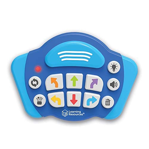 Learning Resources Botley 2.0 remote programmer with colour-coded direction, loop, object-detection and clear buttons