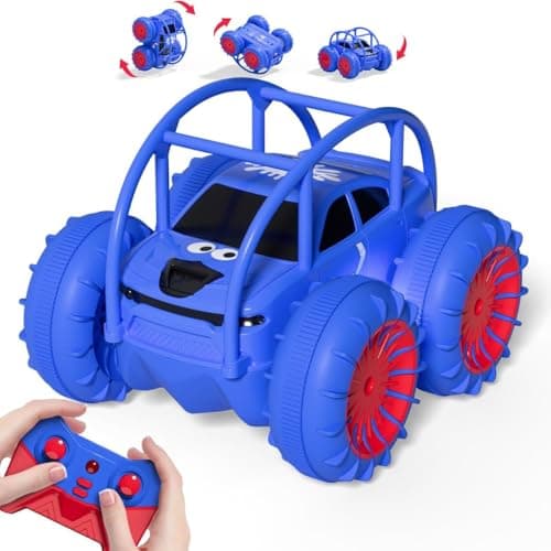 zingzoom 2.4GHz Amphibious 360 flip RC stunt car that drives on land and water