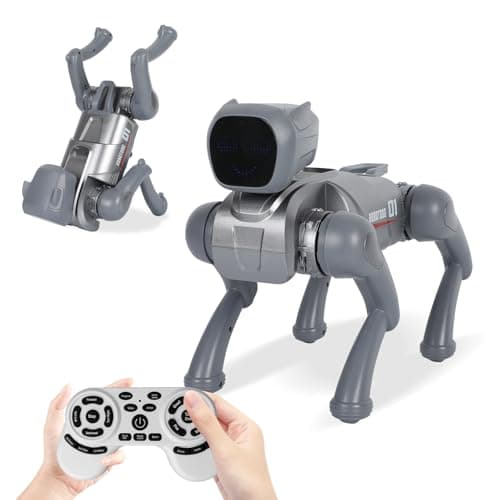 EUNEWR interactive remote control robot dog toy for children