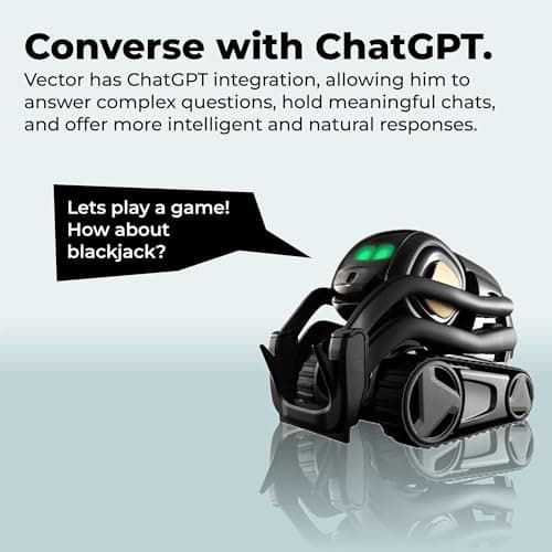 Anki Vector 2.0 robot shown from the front with its camera and treads