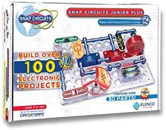 Snap Circuits Jr Plus electronics kit for children