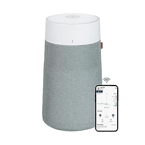 Blueair Blue Max 3250i smart WiFi air purifier with HEPASilent combination filter for rooms up to 48 square metres
