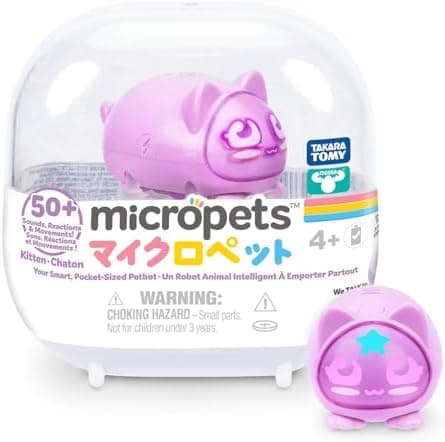 Micropets Kitten interactive electronic robot pet