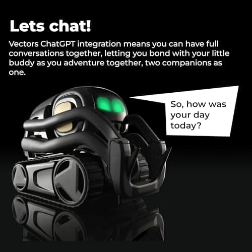 Anki Vector 2.0 robot with its accessory cube