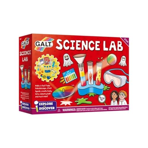 Galt Science Lab explore and discover science kit with 20 experiments for kids