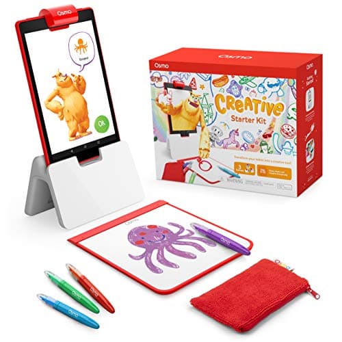 Osmo Creative Starter Kit for Fire Tablet with computer-vision learning games
