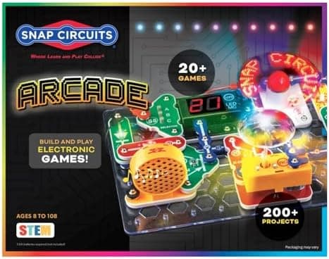 Snap Circuits Arcade Review UK 2026: 200+ Projects and 20+ Games That Teach Real Electronics