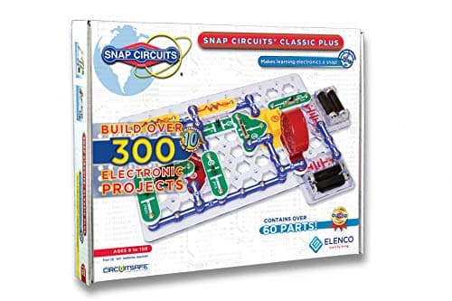 Snap Circuits Classic PLUS SC-310 electronics exploration kit with snap-together components for kids