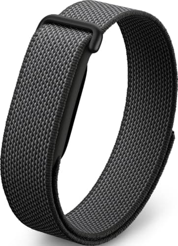 Obsidian Google Fitbit Air screenless tracker, the Amazon UK listing photo