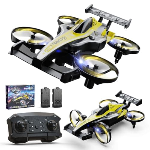 DEERC HT35 2-in-1 land and air stunt drone for kids UK