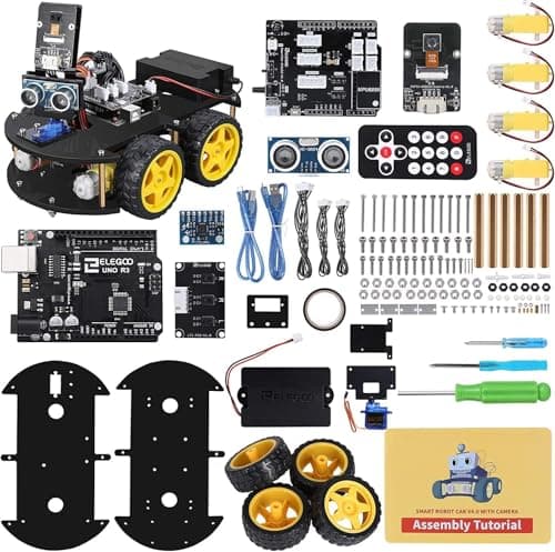 ELEGOO Smart Robot Car Kit with Arduino UNO R3 board and sensor modules