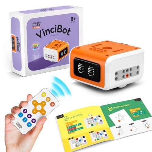 MatataStudio VinciBot programmable AI coding robot for kids aged 8 to 12