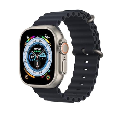 Apple Watch Ultra 2 GPS Cellular 49mm titanium smartwatch with Alpine Loop, precision dual-frequency GPS and extra-long battery life