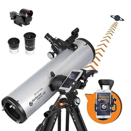 Celestron StarSense Explorer DX 130 app-enabled Newtonian reflector telescope