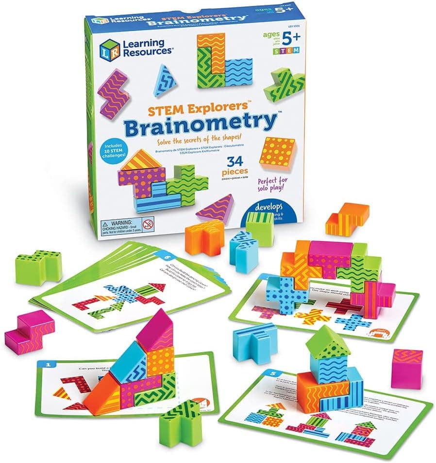 STEM Explorers Brainometry geometric puzzle pieces