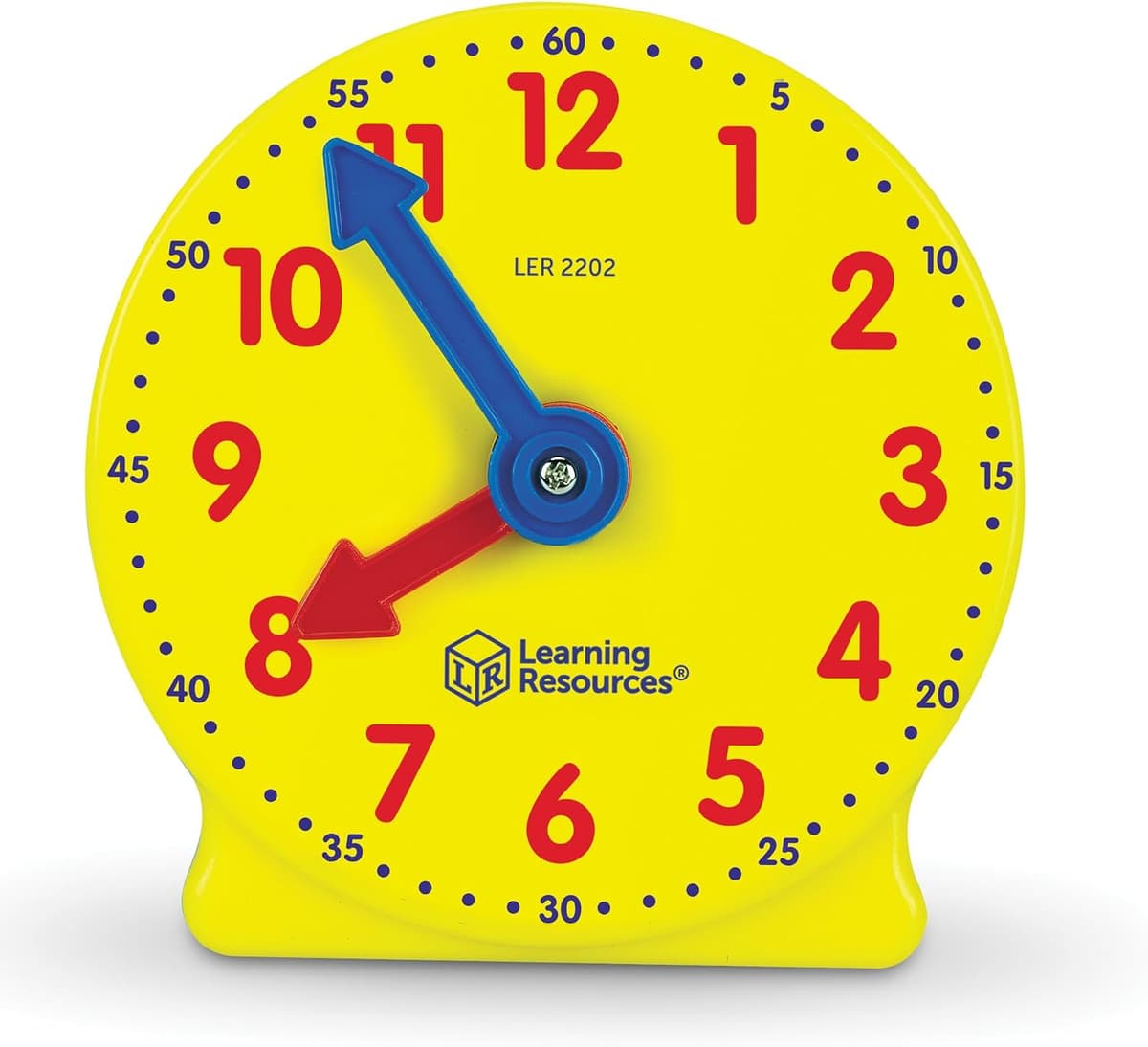 Learning Resources Big Time Mini Clock with colour-coded hands