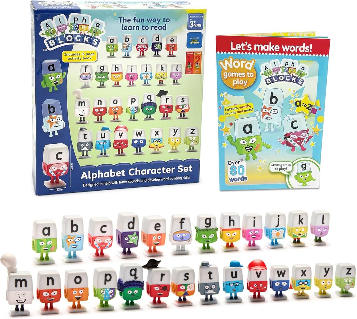 Alphablocks Character Play Set figures