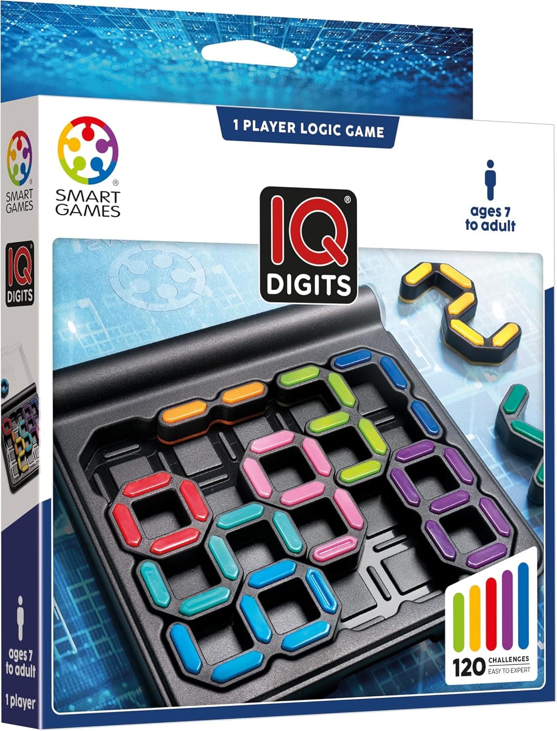 SmartGames IQ Digits number puzzle board