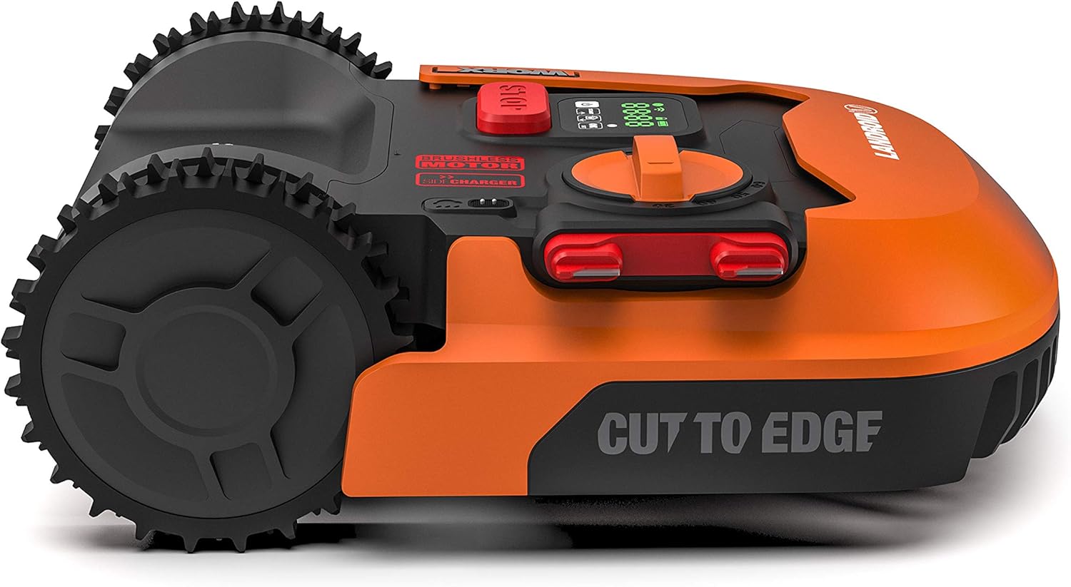 WORX Landroid WR141E cutting height adjustment dial